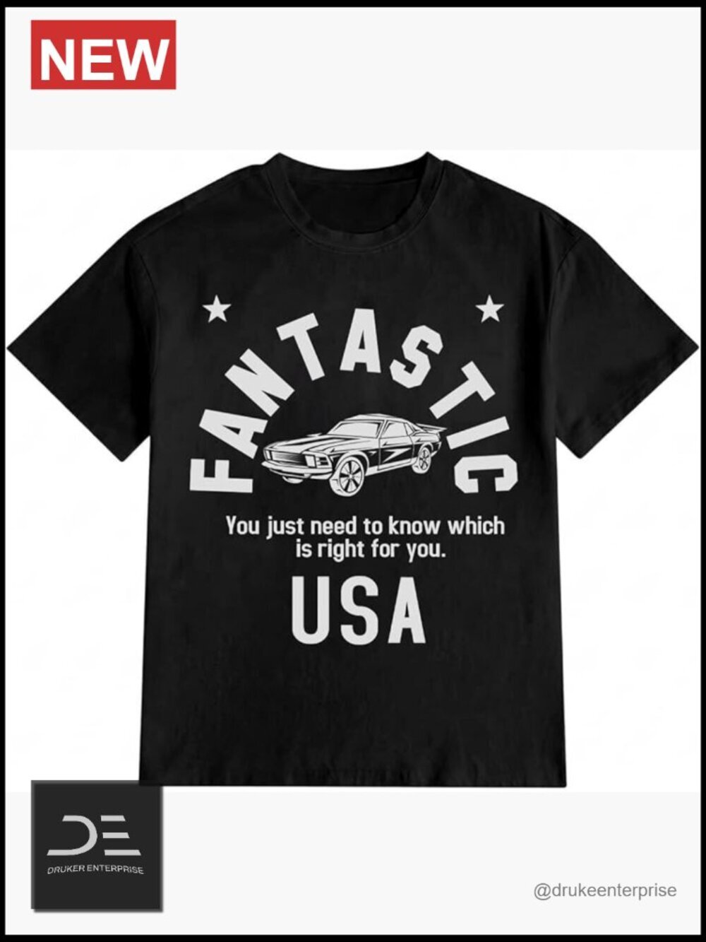 Graphic Letter Print Crew Neck Drop Shoulder Short Sleeve Tee Summer Top